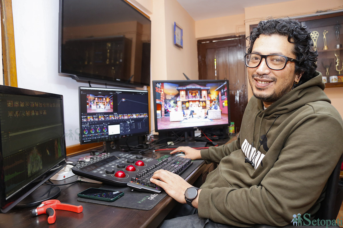 प्रवीण श्रेष्ठ। तस्बिरः नवीनबाबु गुरूङ/सेतोपाटी